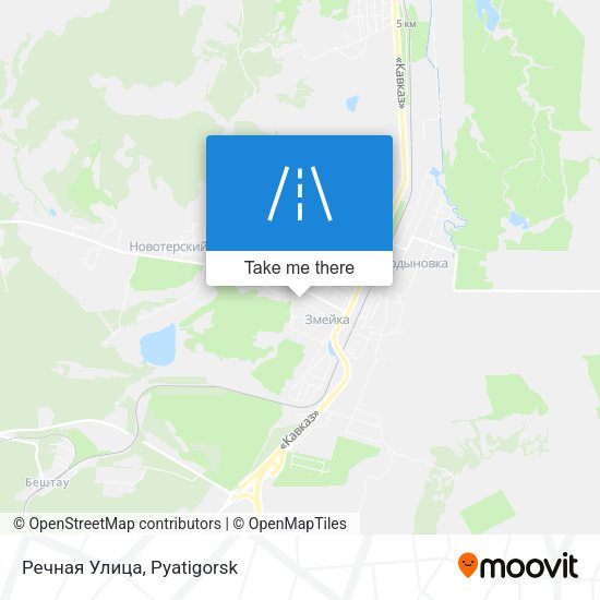 Речная Улица map