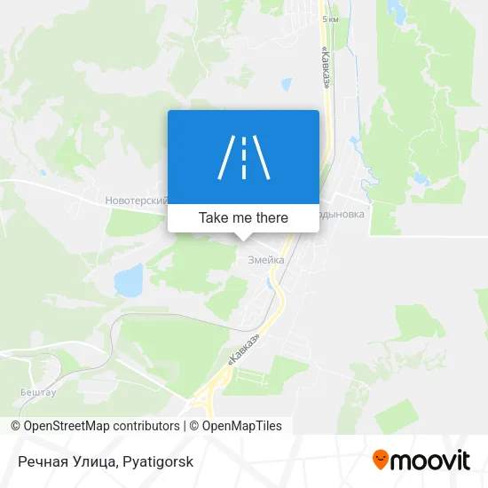 Речная Улица map