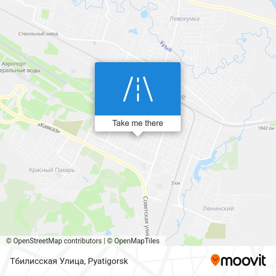 Тбилисская Улица map