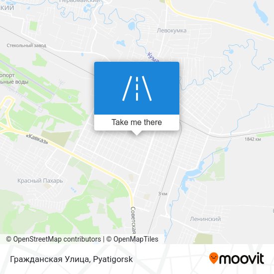 Гражданская Улица map