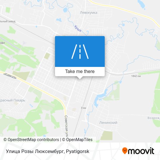 Улица Розы Люксембург map