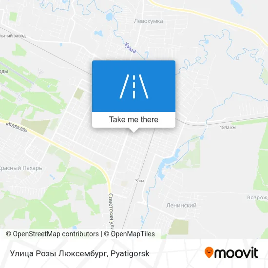 Улица Розы Люксембург map