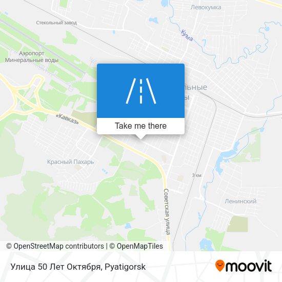 Улица 50 Лет Октября map