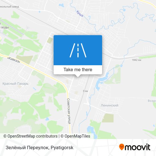 Зелёный Переулок map