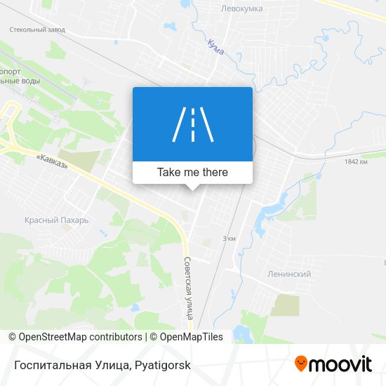 Госпитальная Улица map