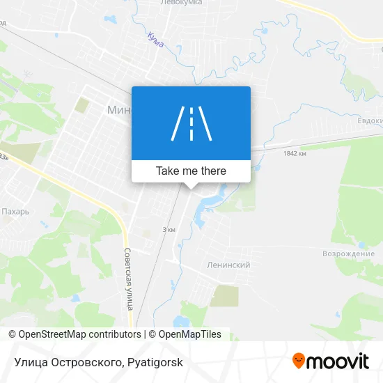 Улица Островского map
