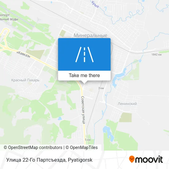 Улица 22-Го Партсъезда map