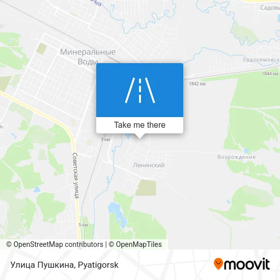 Улица Пушкина map
