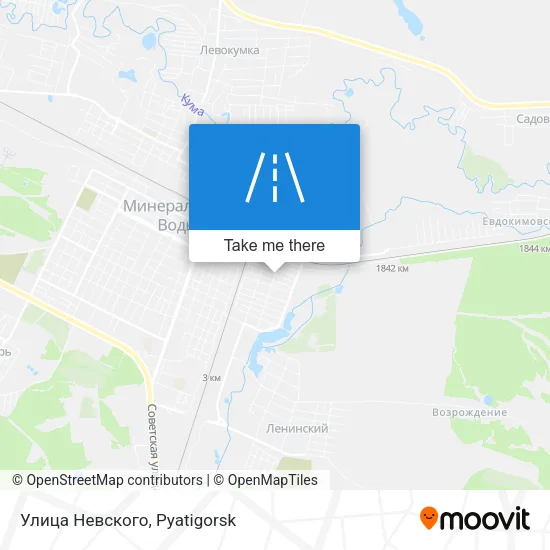 Улица Невского map
