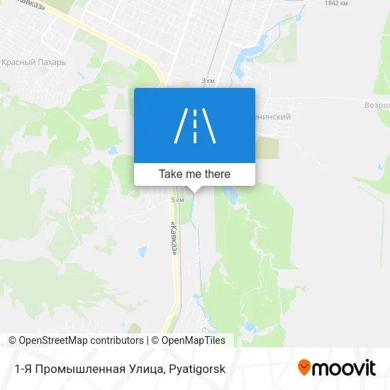 1-Я Промышленная Улица map