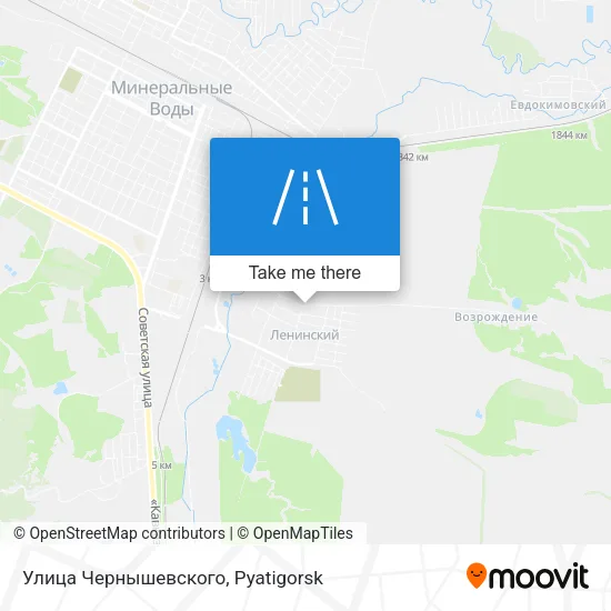 Улица Чернышевского map