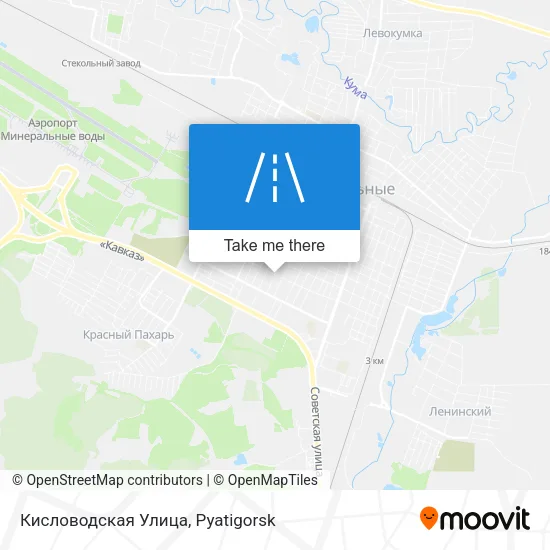 Кисловодская Улица map