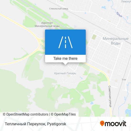 Тепличный Переулок map