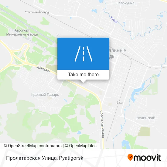 Пролетарская Улица map