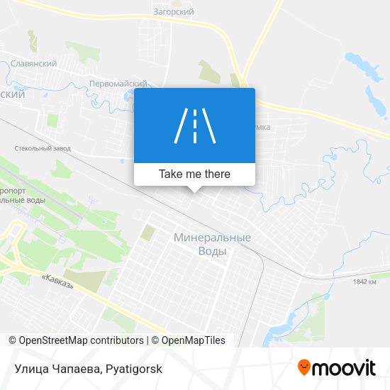 Улица Чапаева map