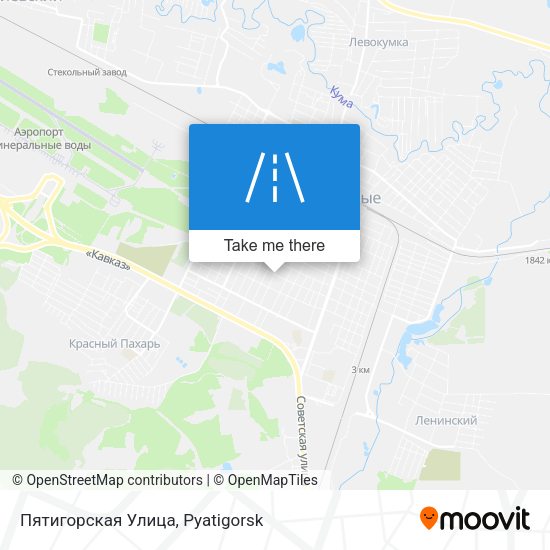 Пятигорская Улица map