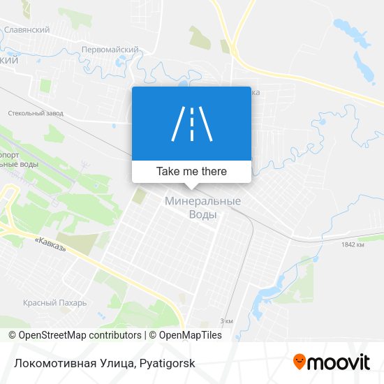 Локомотивная Улица map
