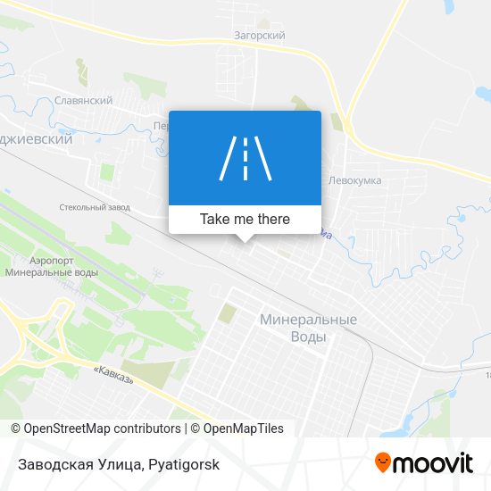 Заводская Улица map