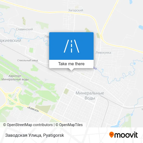 Заводская Улица map