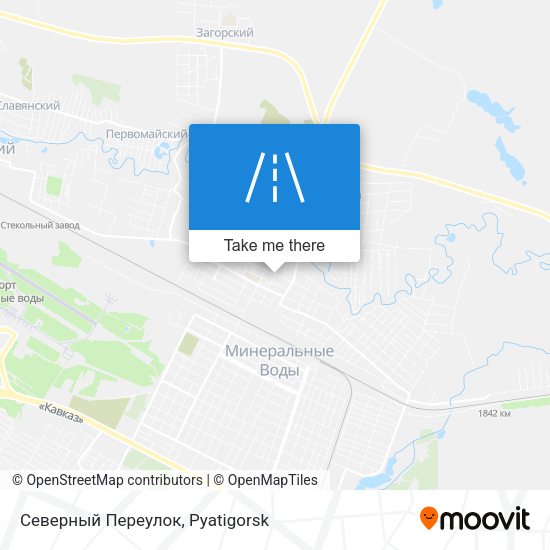 Северный Переулок map