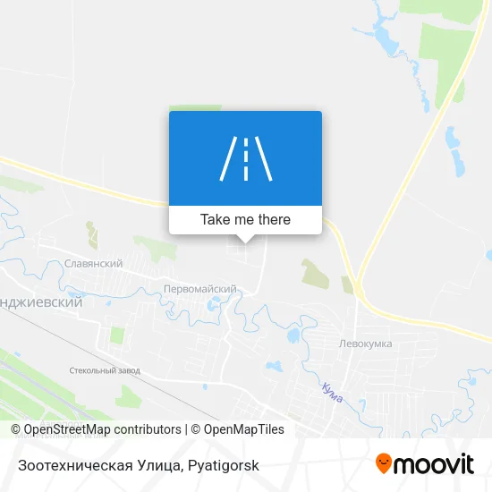 Зоотехническая Улица map