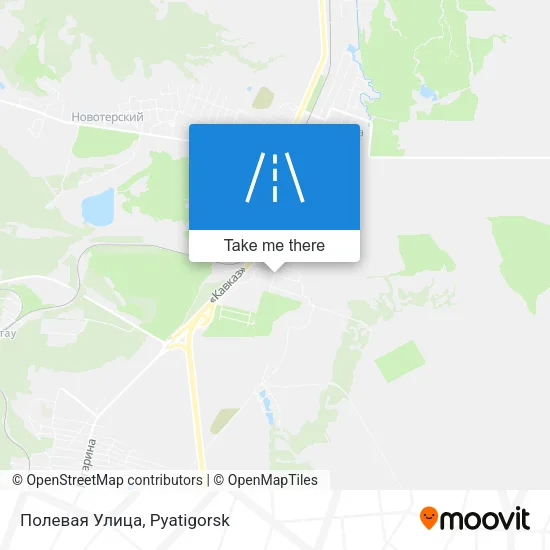 Полевая Улица map