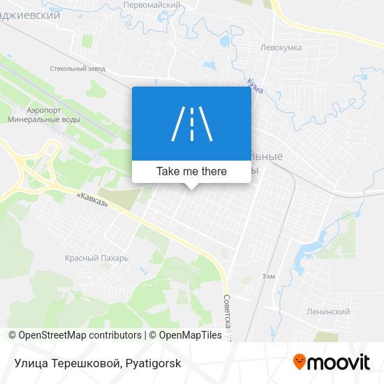 Улица Терешковой map