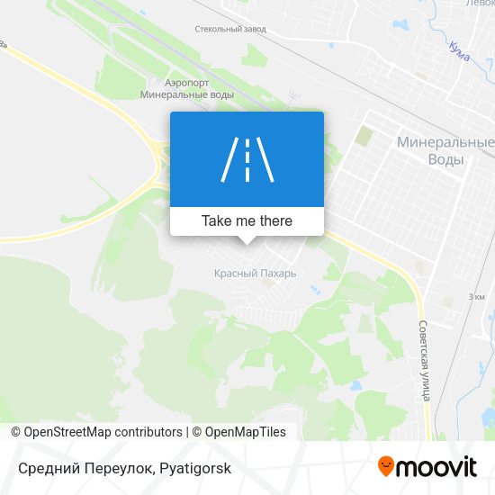 Средний Переулок map