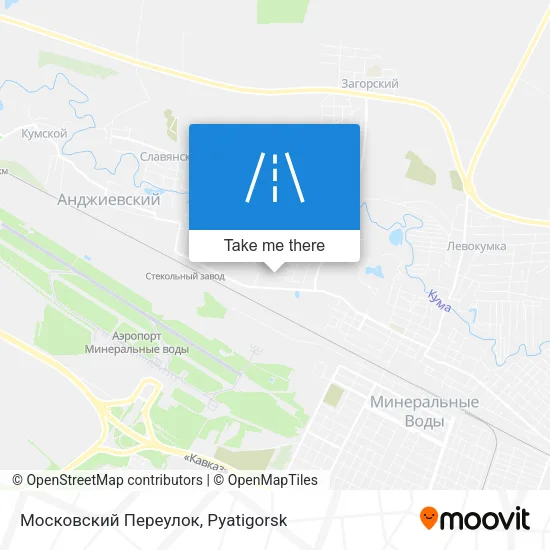 Московский Переулок map