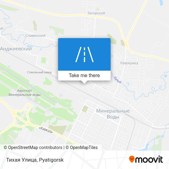 Тихая Улица map