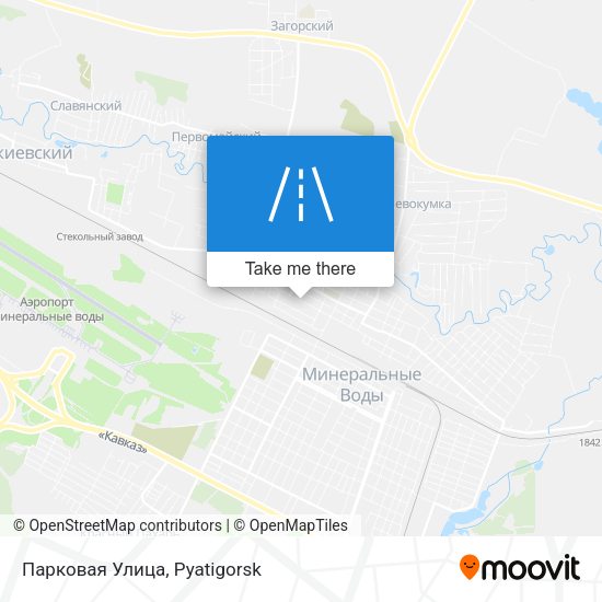 Парковая Улица map