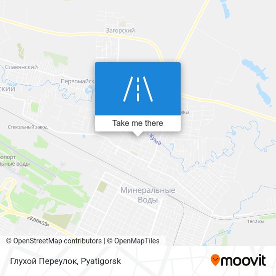 Глухой Переулок map