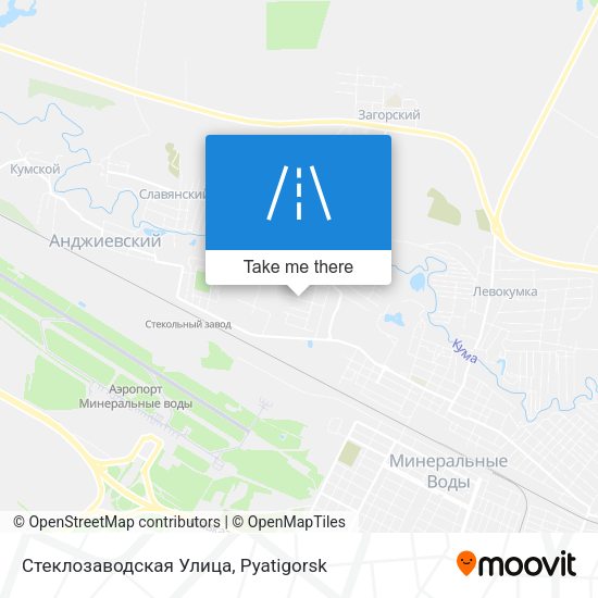 Стеклозаводская Улица map