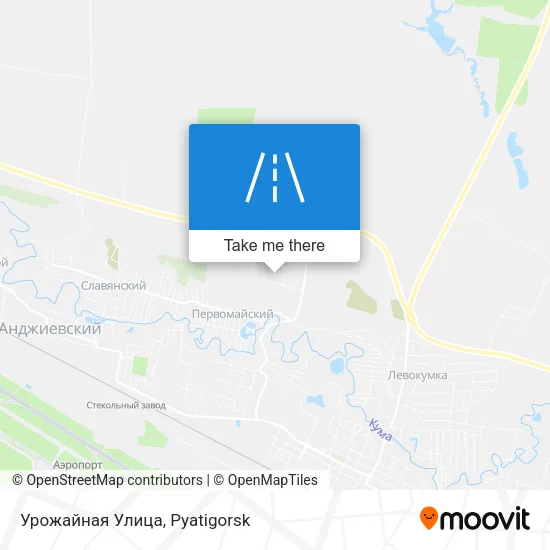 Урожайная Улица map