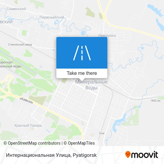 Интернациональная Улица map