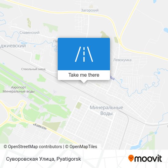 Суворовская Улица map