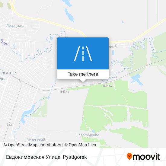 Евдокимовская Улица map