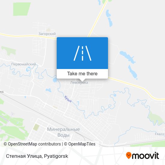 Степная Улица map