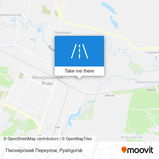 Пионерский Переулок map