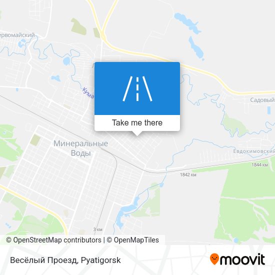 Весёлый Проезд map