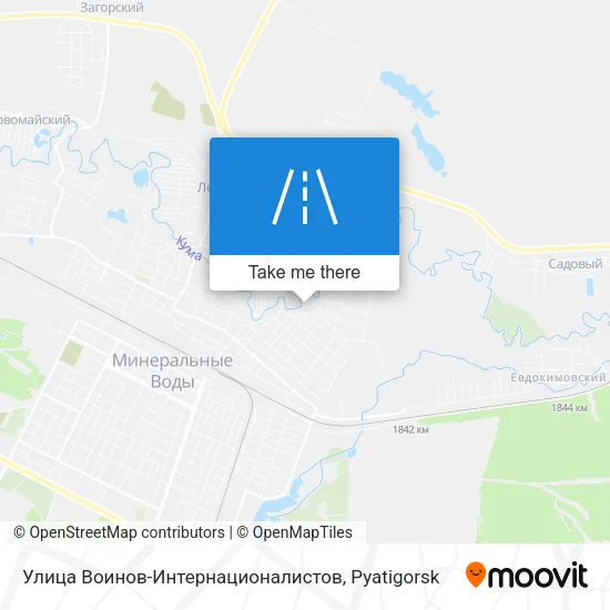 Улица Воинов-Интернационалистов map
