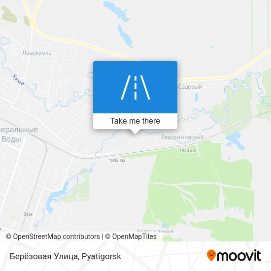 Берёзовая Улица map