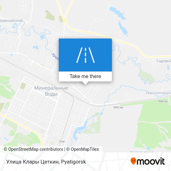 Улица Клары Цеткин map