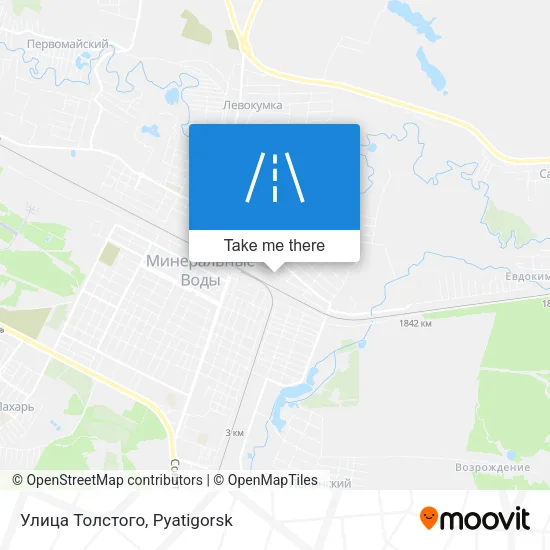 Улица Толстого map