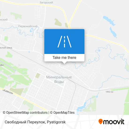 Свободный Переулок map