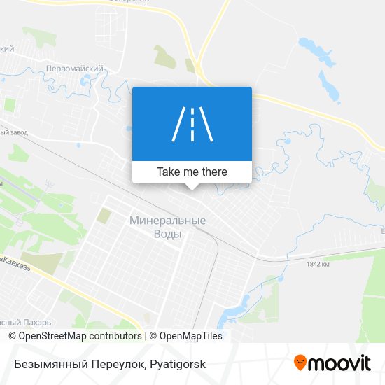 Безымянный Переулок map