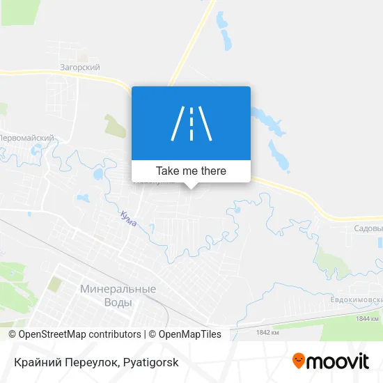 Крайний Переулок map