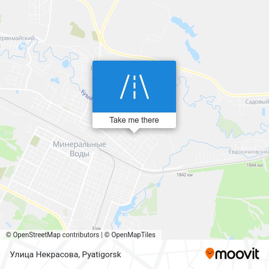 Улица Некрасова map