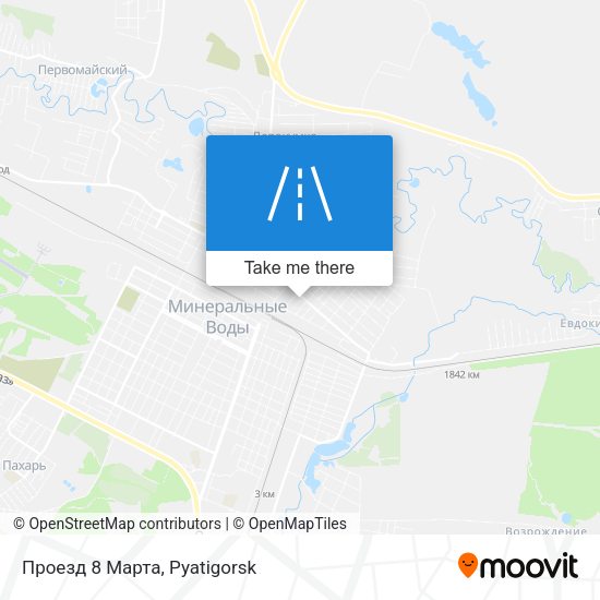 Проезд 8 Марта map