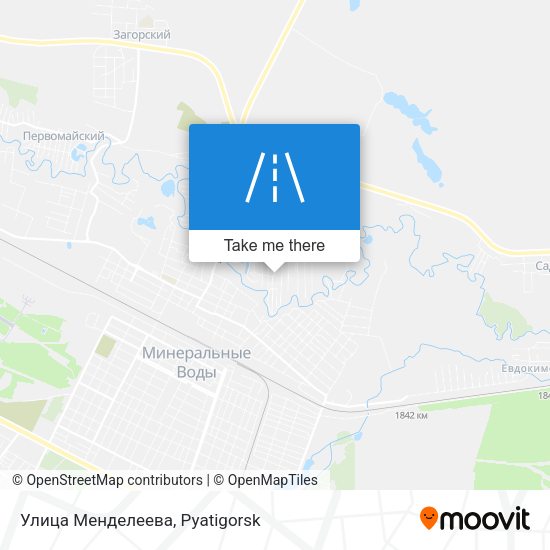Улица Менделеева map